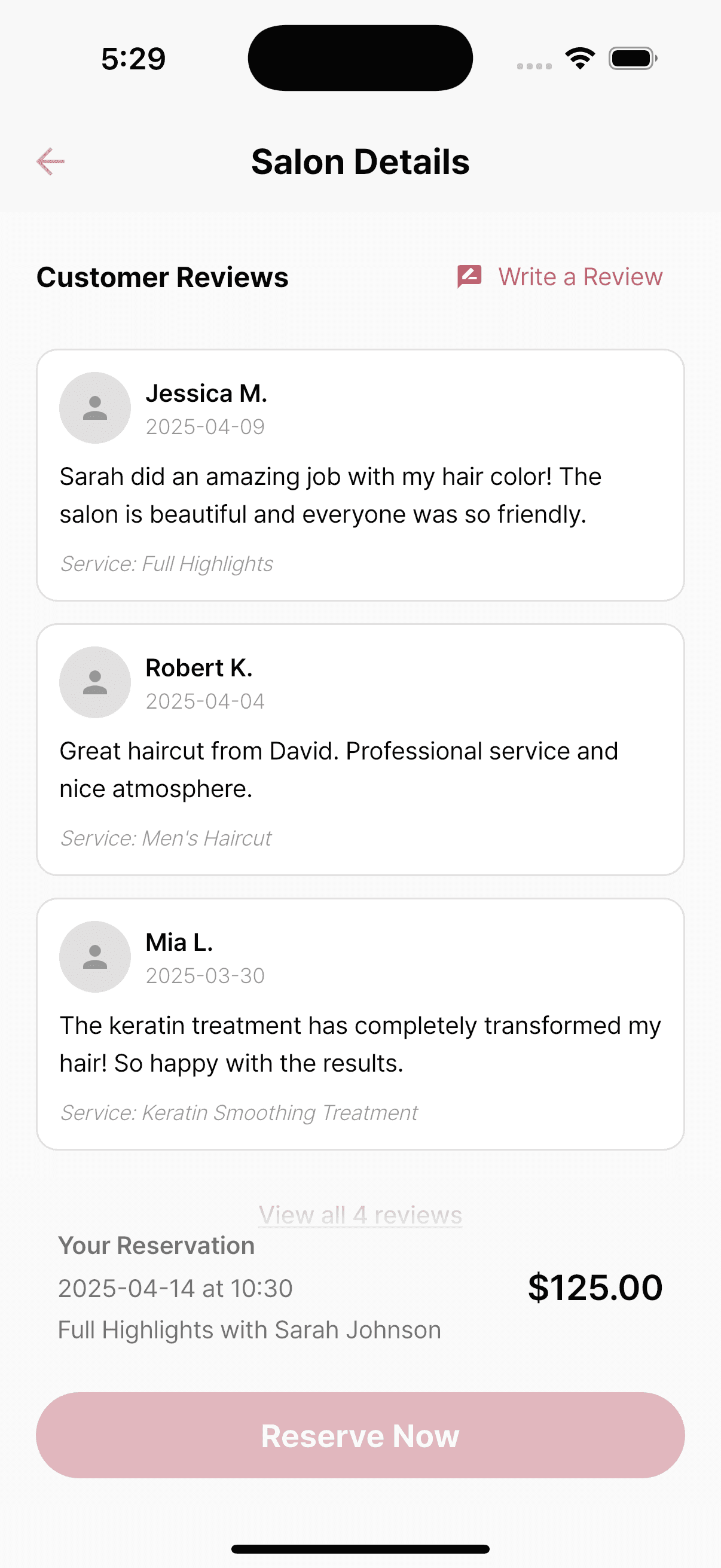 Beauty Salon Screenshot 4