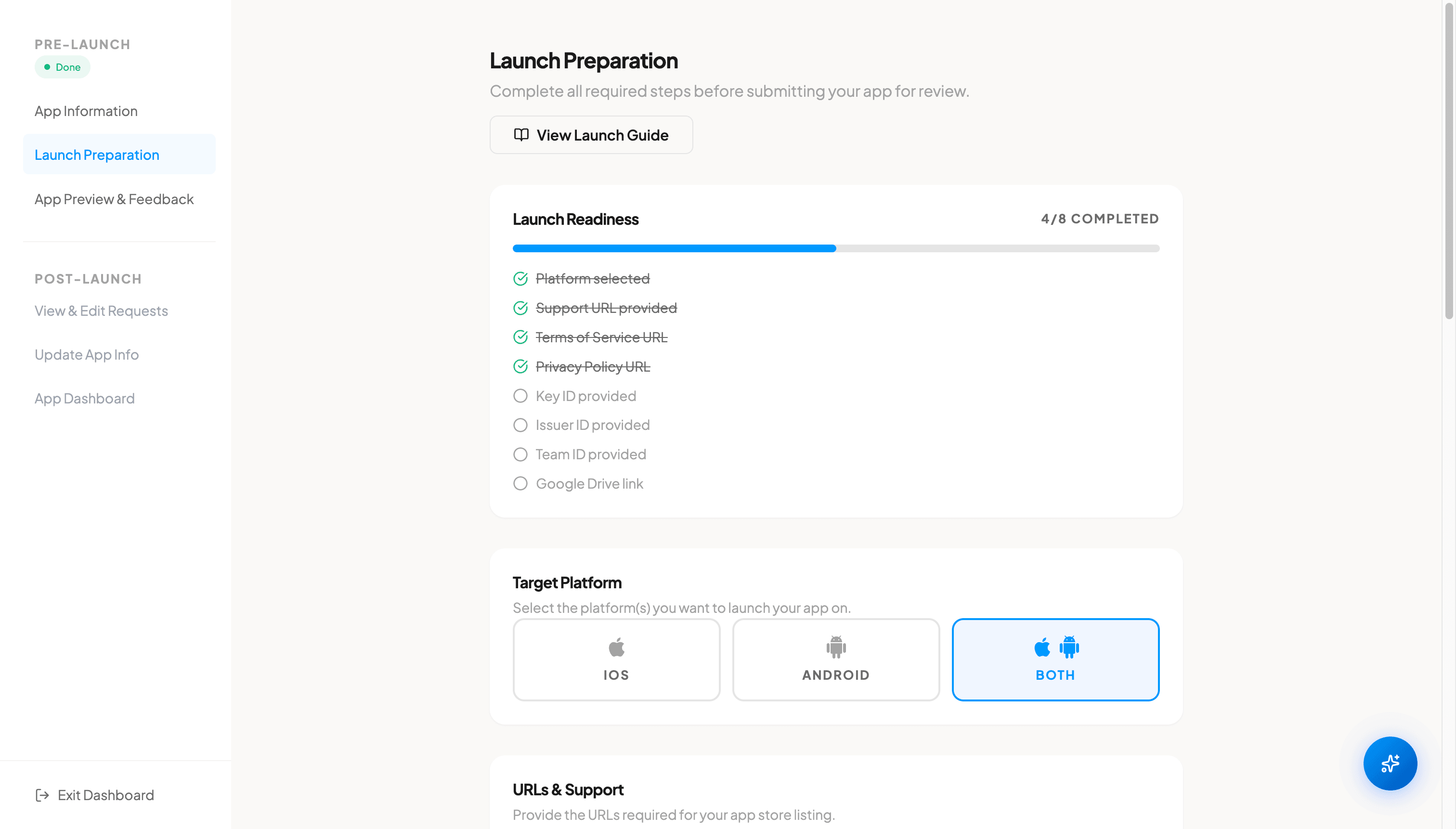 Progress Checklist