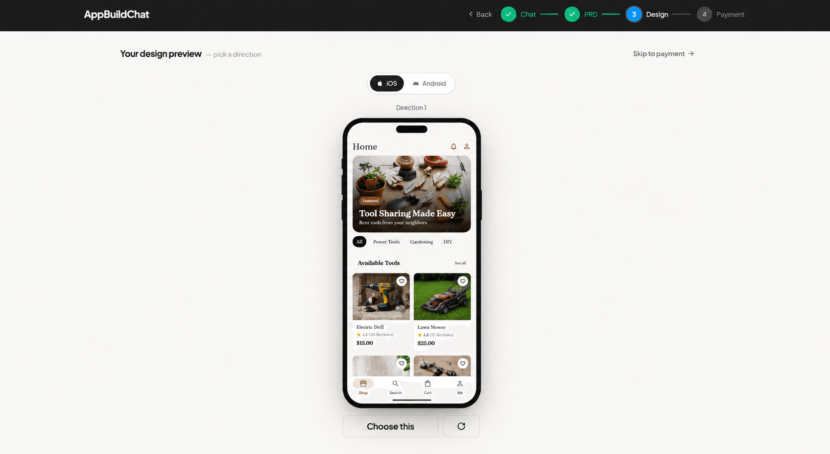 Guidance, Not the Final App