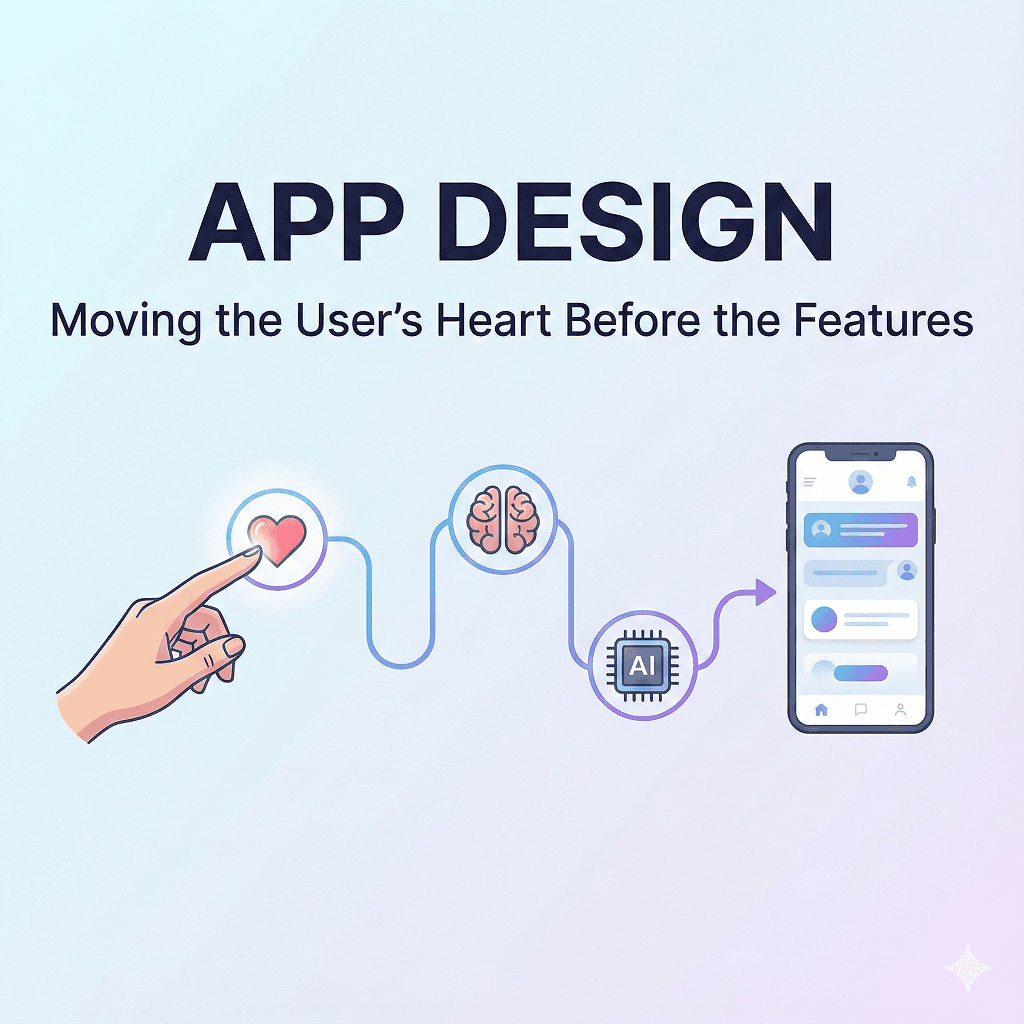 What Is App Design? — Moving the User’s Heart Before the Features