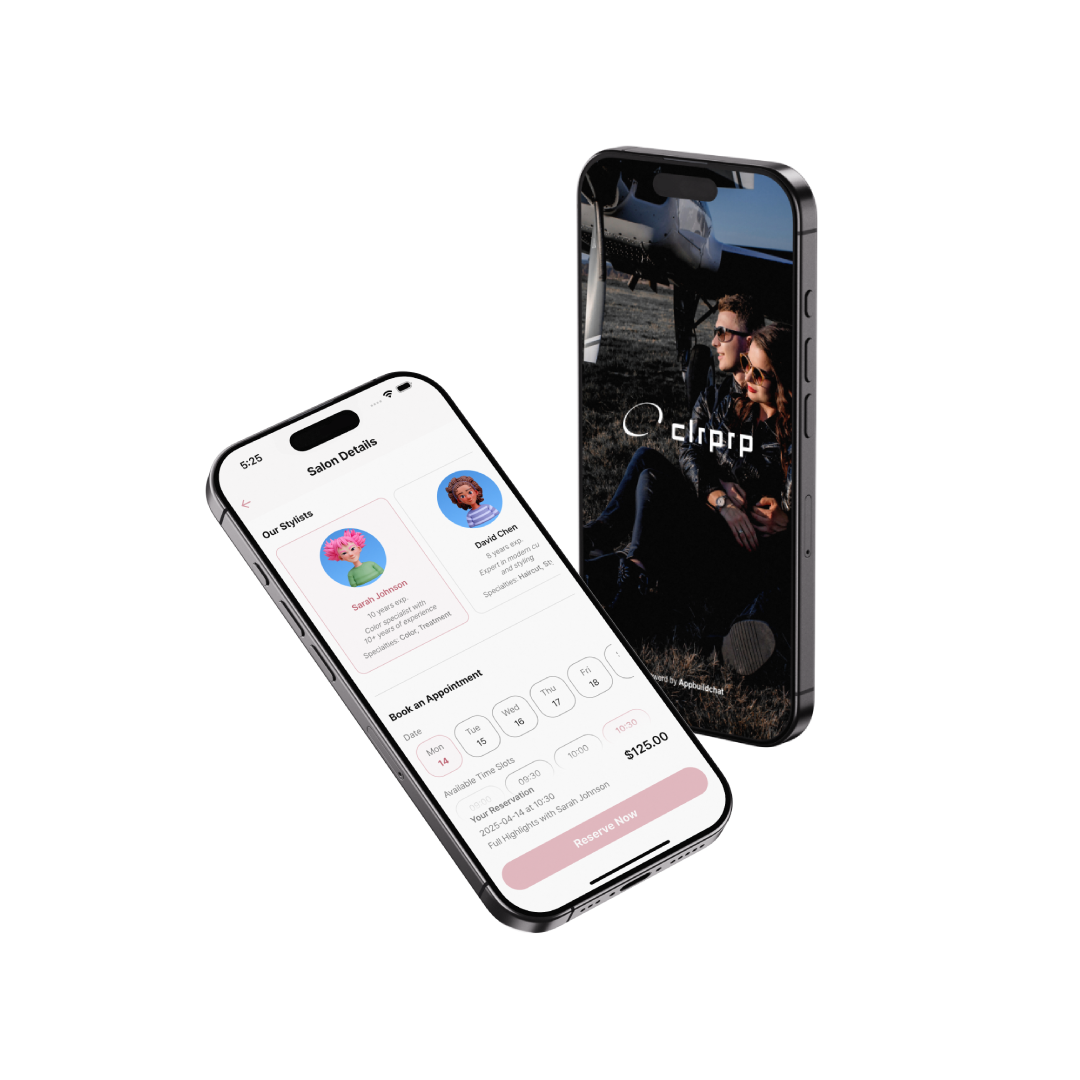 App mockup