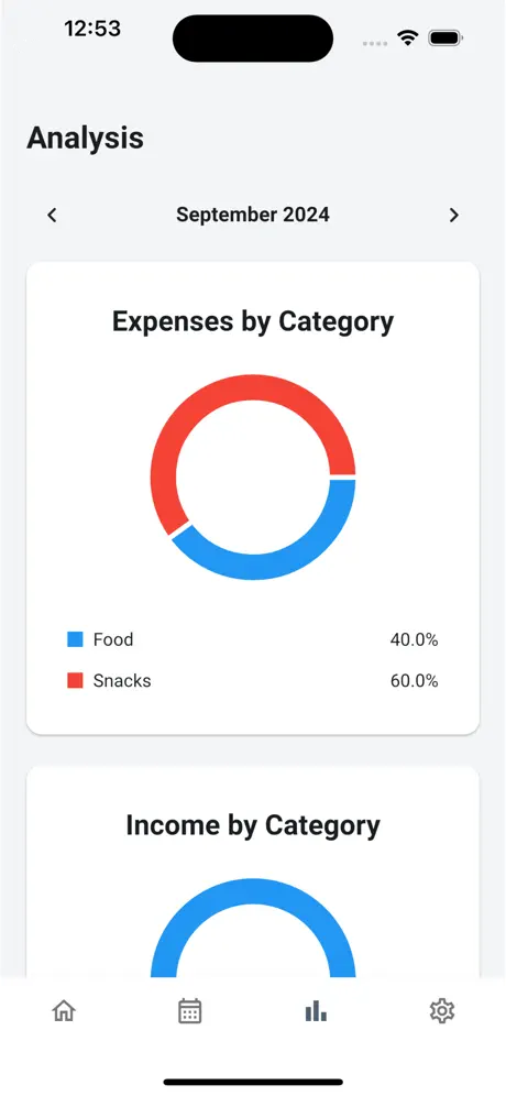Expense Tracker Screenshot 2